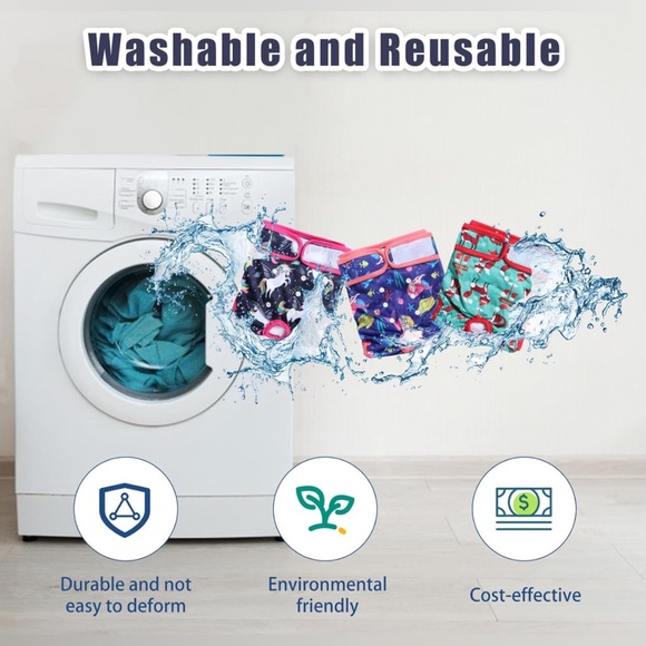 New XL (3pack) Reusable Premium Highly Absorbent Leak-Proof Doggy Diapers - Picture 5 of 6